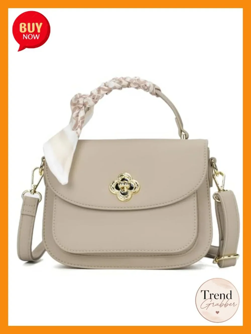 Vintage Top-Handle Satchel, Vegan Leather Crossbody Purse with Adjustable Strap